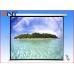 Large Pull Down 180 Inch Projector Screen Ceiling Mount For Video Conference for sale