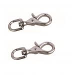 DP-5013HZ Square Eye Trigger Snap Hook Spring Snap Hook Zinc Alloy Swivel Eye for sale