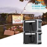 Portable Solar Electric Generator 1200W 110V 220V Backup UPS Solar Generator With Car Charging for sale