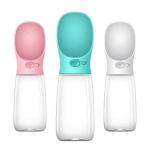 ABS PC Foldable Dog Water Bottle 550ml Pets Water Dispenser For Pet Drinking for sale