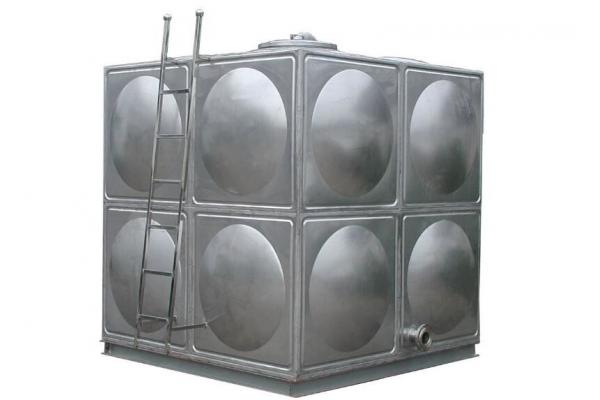 0.6MPa Insulated Stainless Steel Water Storage Tank Threaded Flange