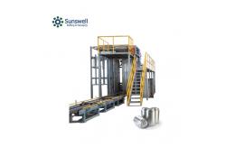 China High Level Aluminum Depalletizing Packing Machine 60Hz For Canning Line 3100mm supplier