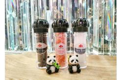 China 100ml Plastic Grinder Salt and Pepper Mill with Condiment Non-adjustable PS bottle supplier