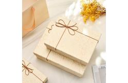 China Exquisite Birthday Gift Packaging Box With Lid And Bowknot Perfume Scarf Gift Box supplier