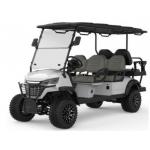 China 6 Seats Electric Lifted Golf Cart With Lead-acid Battery 8-10 Hours Charge Time 110V AC To DC 48V 20A Smart On-board Charger for sale