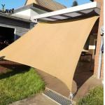 120gsm - 350gsm Shade Sail Net Beige Sun Shades For Balconies for sale