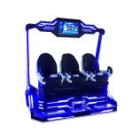 Crazy 9d Virtual Reality Simulator Equipment 3 Person For Entertainment for sale