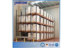 China Solid And Robust Construction Push Back Pallet Rack System supplier