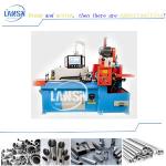 380V 90W Automatic Tube Cutting Machine Servo Feeding CNC Pipe Cutter