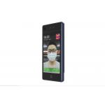 0.3m-2m Face Recognition Body Temperature Scanner 10.1 Inch Capacitive Touch Screen for sale
