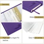 80GSM Paper Purse Size Planner With Hourly Schedule And Monthly Tabs