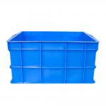 Efficiently Stacked Plastic Stackable Crates for Storage NO Foldable Space-saving for sale