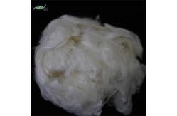 China High Elongation 60mm Flame Retardant Polyester Fiber For White Non Woven Fabric supplier