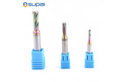 China Drilling Chamfering Tungsten Carbide Milling Cutter Thread End Mill For Aluminum supplier