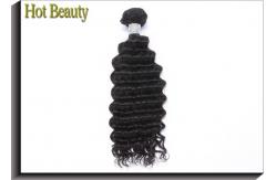 China 100% Cuticle Aligned Virgin Peruvian Hair Extension Deep Wave Natural and Smooth supplier
