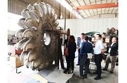 China 800kw Pelton Hydro Turbine Runner Customized Small Hydro Turbine Equipment supplier