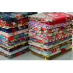 Bags Lining Fabric / Printed Cotton Canvas With Fine Plain Woven Technics for sale