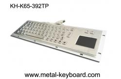 China Stainless Steel Panel Mount Kiosk Laptop Mechanical Keyboard IP65 USB Connection Plug supplier