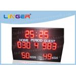 Hanging and Light Cabinet Led Electronic Scoreboard For Indoor Wrestling Game for sale