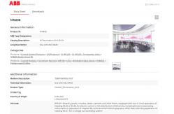 China AC800M Series ABB Module NTAI06 Module AI Termination Unit 16 CH supplier