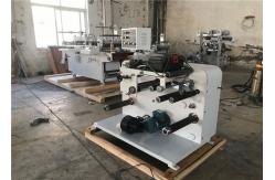 China Automatic Label Slitter Rewinder Machine 420mm Max Web Width Allfine supplier