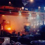 High Quality 32/5T Steel Plant Crane Working Duty A7 for Molten Metal Lifting for sale