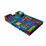Big Inflatable Theme Park Bouncy Jumping Castle Playground For Kids for sale