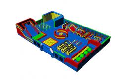 China Big Inflatable Theme Park Bouncy Jumping Castle Playground For Kids supplier