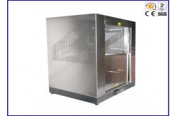 China Carpet Flammability Testing Equipment ISO 6925 For Either Hot Metal Nut Test supplier