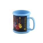Custom Promotional Cheap 3D Rubber Soft Touch PVC Logo Part Filled with bright Colors Plastic Coffee Mug for sale