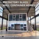 Modern Style Luxury Folding Prefab Homes Steel Frame With High Security
