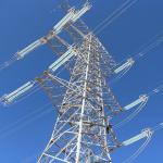 AWS D 1.1 Welding HDG Overhead Power Line Tower for sale
