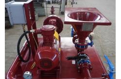 China Vertical Skid Mounted Mud Mixer Hopper Venturi API 75HP APSLH supplier