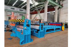 China Medium Gauge Steel Coil Decoiler Cut To Length Machine 1-6mm Servo supplier