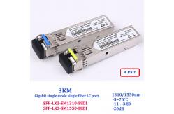 China Sfp Lc Single Mode 1.25G Gigabit Transceiver Module Compatible With H3C supplier