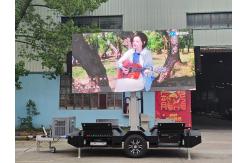 China Mobile Truck LED Display P4.81 Large Viewing Angle, Can Clearly Display Advertisements supplier