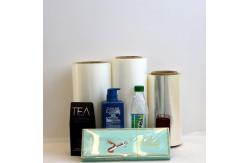 China High Tensile Strength Glossy BOPP Cigarette Film Transparent Heat Sealing Film supplier