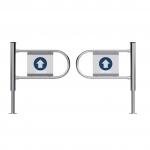 China Zento Energy-Free Operation And Rust-proof Mechanism Manual Swing Turnstile Gate manufacturer