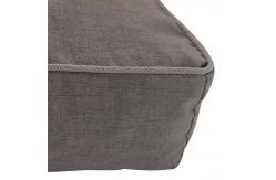 China Orthopedic Foam Linen Polyester Washable Dog Bed Super Thick supplier