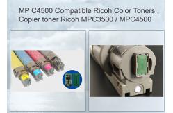 China MPC4500 Copier Ricoh Toner Cartridge For Aficio MPC3500 4 Sets supplier