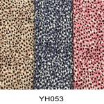 Leopard Print Chiffon Rayon Viscose Printed Woven Fabrics 56 Inch Width
