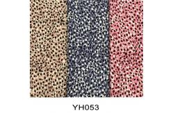 China Leopard Print Chiffon Rayon Viscose Printed Woven Fabrics 56 Inch Width supplier