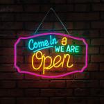 240V Advertising Led Neon Open Sign Bar Open Sign Neon 40c for sale