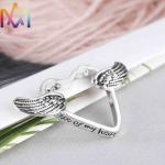 Halloween Devil Heart Pendant With Wings