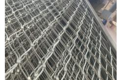 China Staircase Balcony Architectural Wire Mesh 50 X 50 Mm Hole supplier