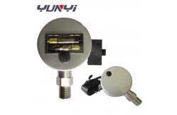 China 60mm Dial 4 Digits LCD Display Digital Pressure Gauge RS485 supplier