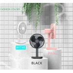 Free Standing Rechargeable Table Fans High Speed Desk Fan 6.5 X 10.4 Inches for sale
