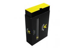 China PVC PET Underwear Window Box Packaging Printing Matt Black Cardboard Drawer Sliding Style supplier