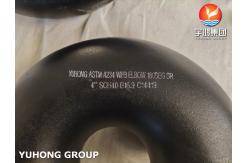 China ASTM A234 WP9 CL1 / CL3 Alloy Steel Buttweld Pipe Fitting 180 Degree Elbow supplier
