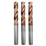 HRC55 HRC60 Solid Carbide Twist Drill Bit with Durable Titanium Coating for sale